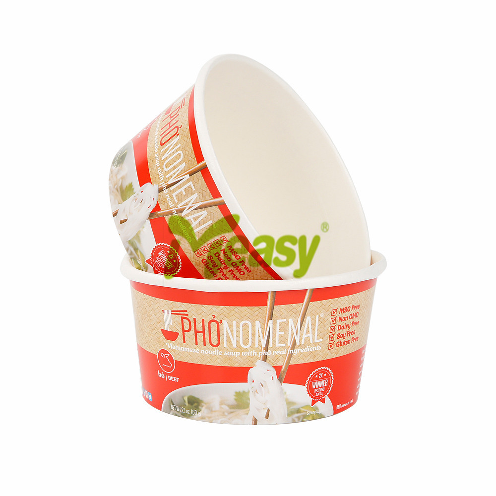 Venta al por mayor de alimentos desechables / Bocadillos / sopas calientes y cuencos de helado