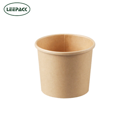 Recipiente Kraft para sopa