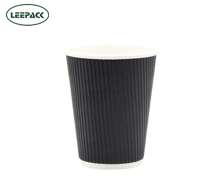 Copa de papel de pared de ondulación